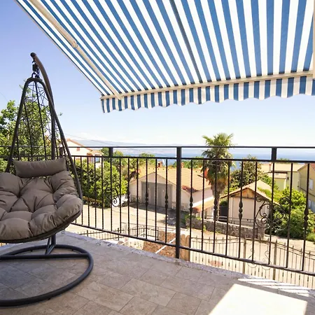 Riviera Blue With Seaview, Private Whirlpools And Parking Near Opatija Apartment *